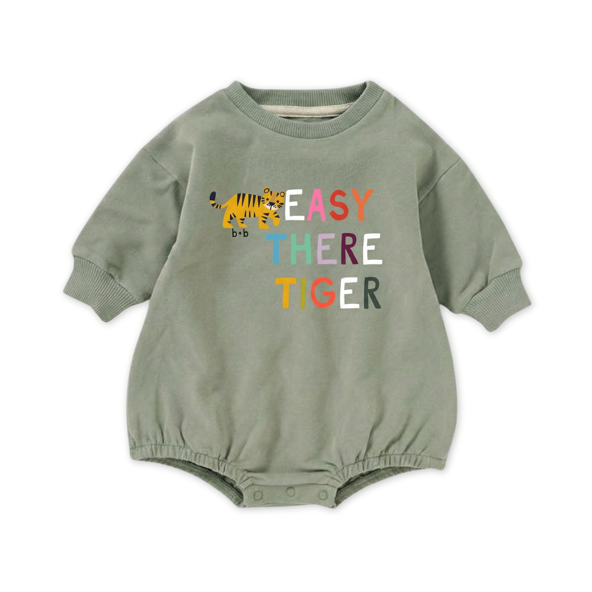 Easy There Tiger Bubble Romper