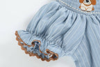 Puppy Smocked Dress