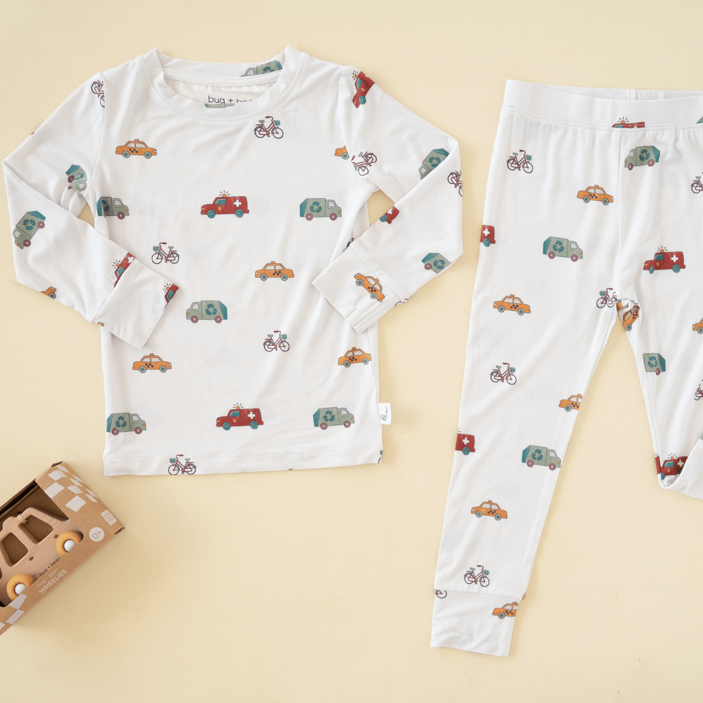 Rush Hour Bamboo Two Piece Pajamas