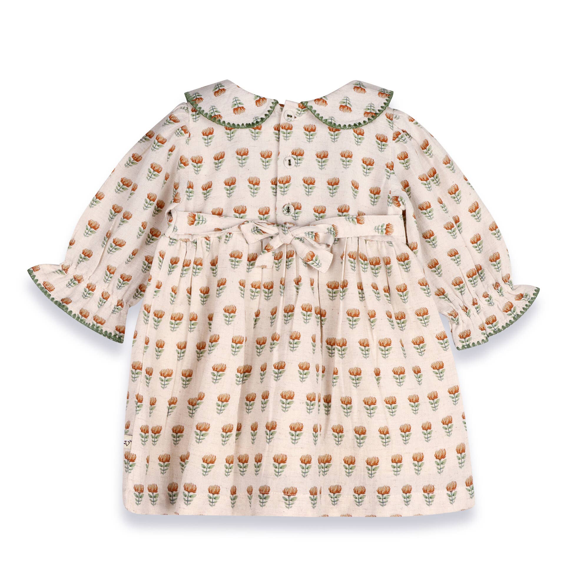 Floral Baby Dress & Bloomer Set