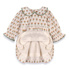 Floral Baby Dress & Bloomer Set