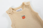 Pumpkin Knit Long Romper