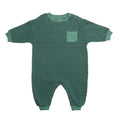 Thin Green Stripe Romper