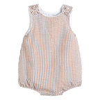 Gingham Fall Romper