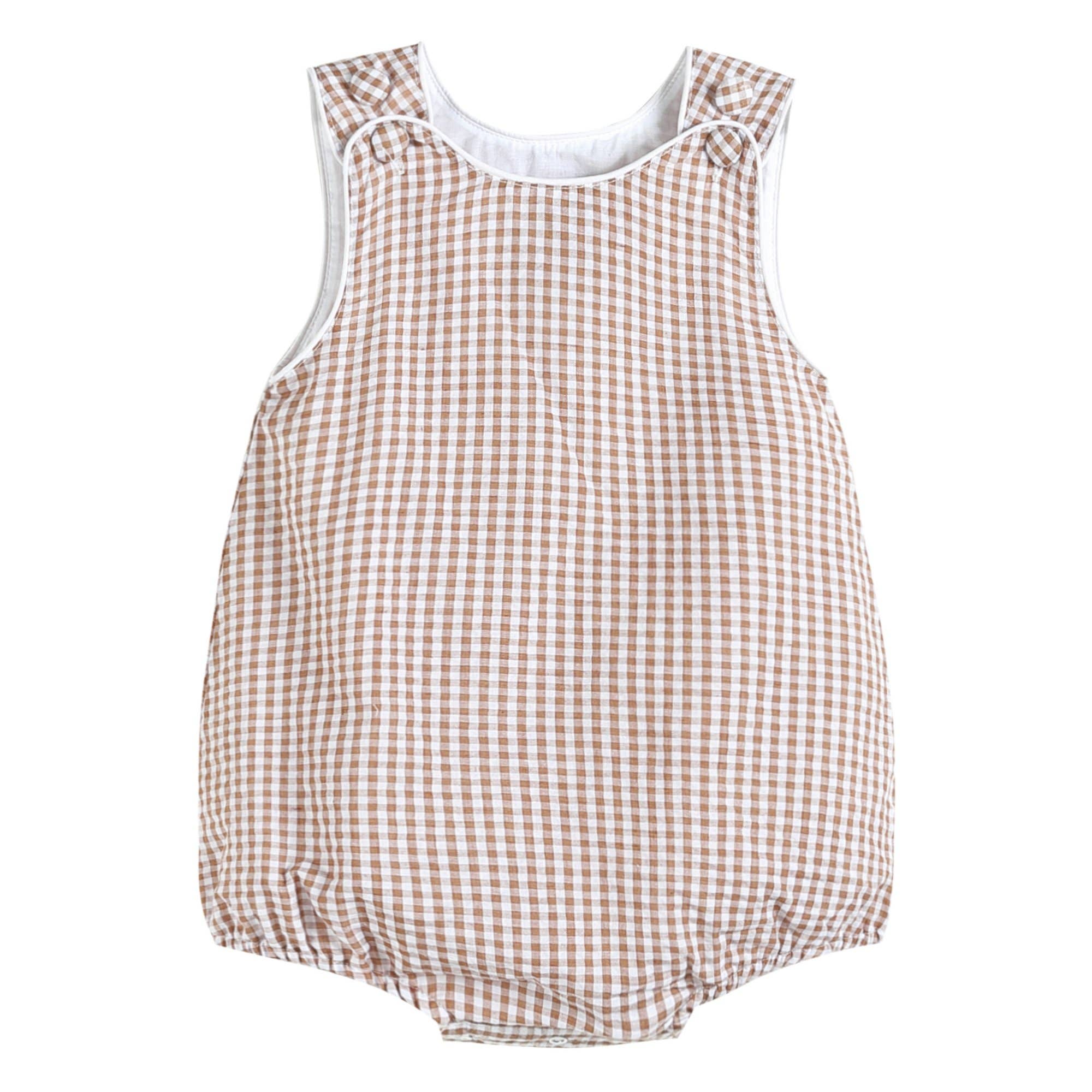 Gingham Fall Romper