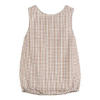 Gingham Fall Romper