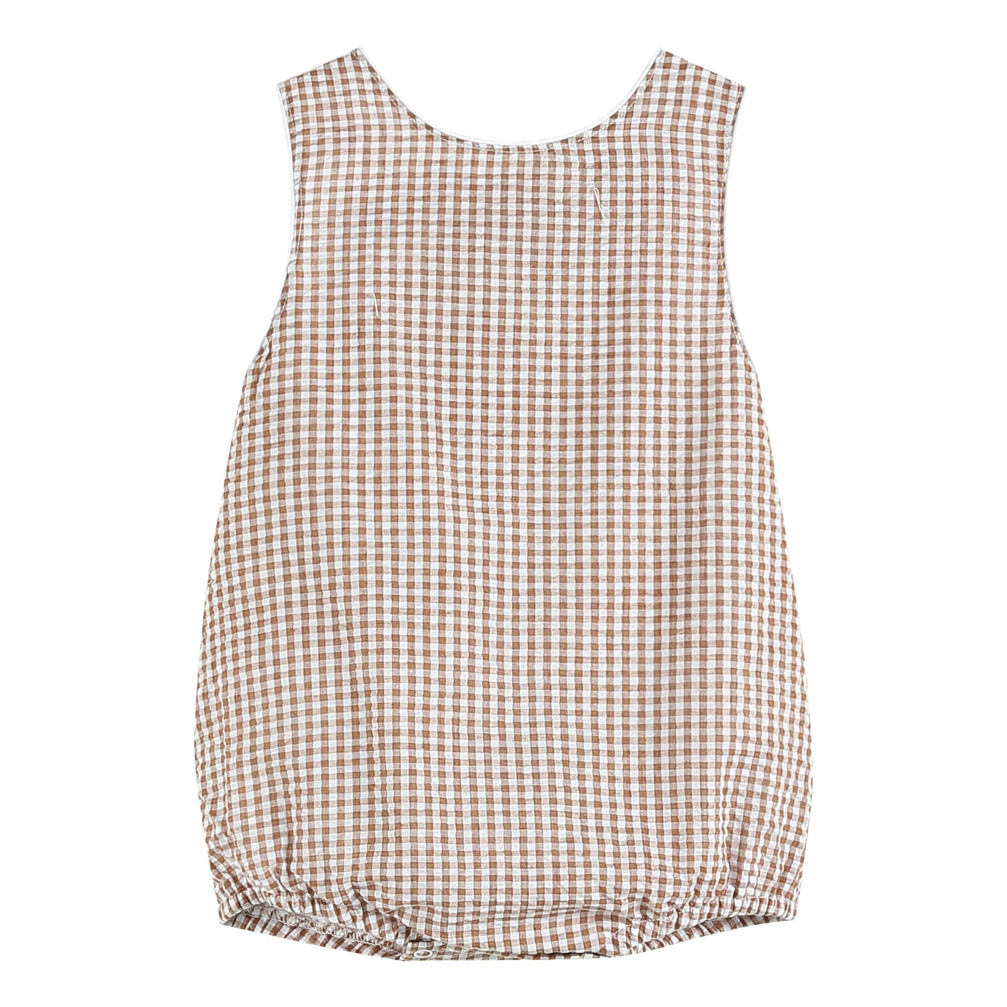 Gingham Fall Romper