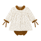 Ditsy Floral Baby Dress + Corduroy Bloomer Set
