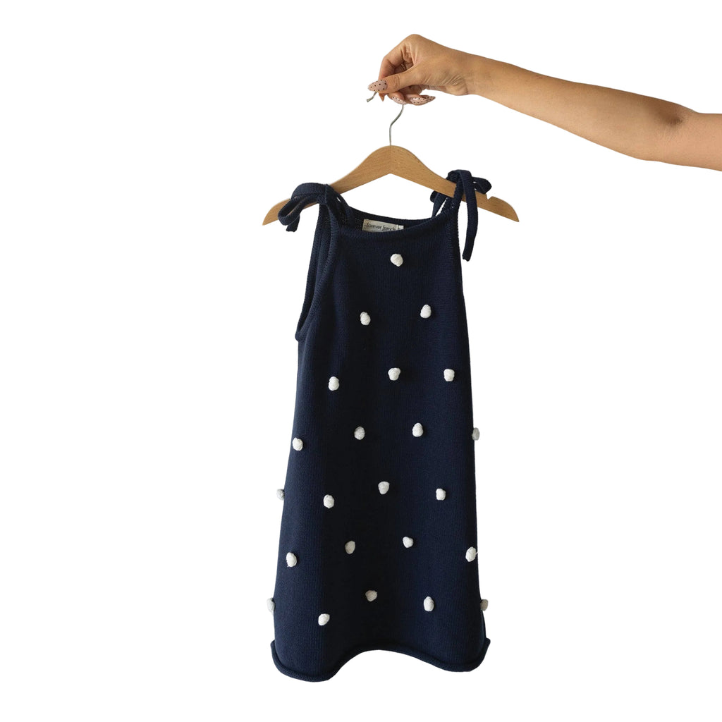 Polka Dot Knit Dress