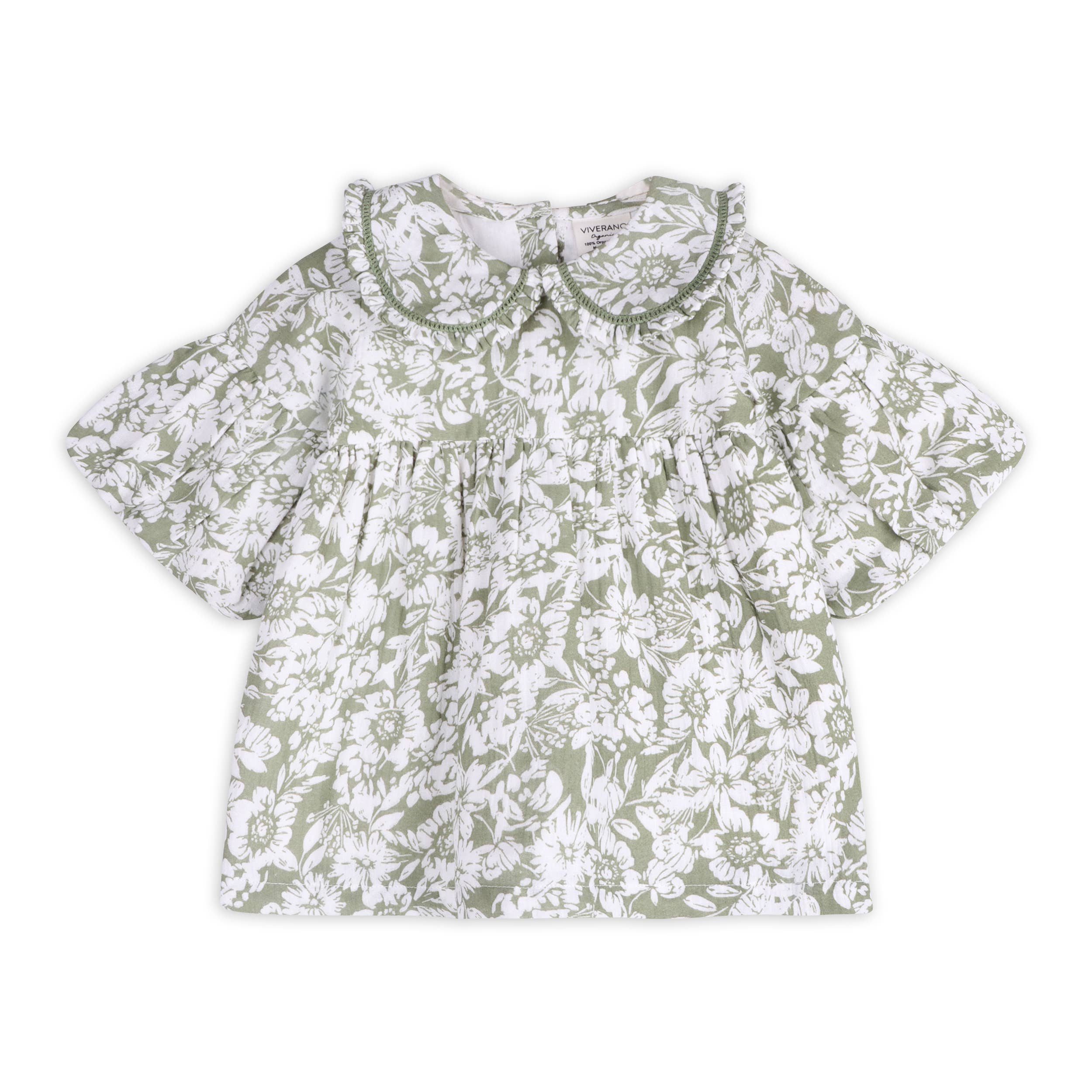 Lucille Floral Baby Dress & Bloomer Set