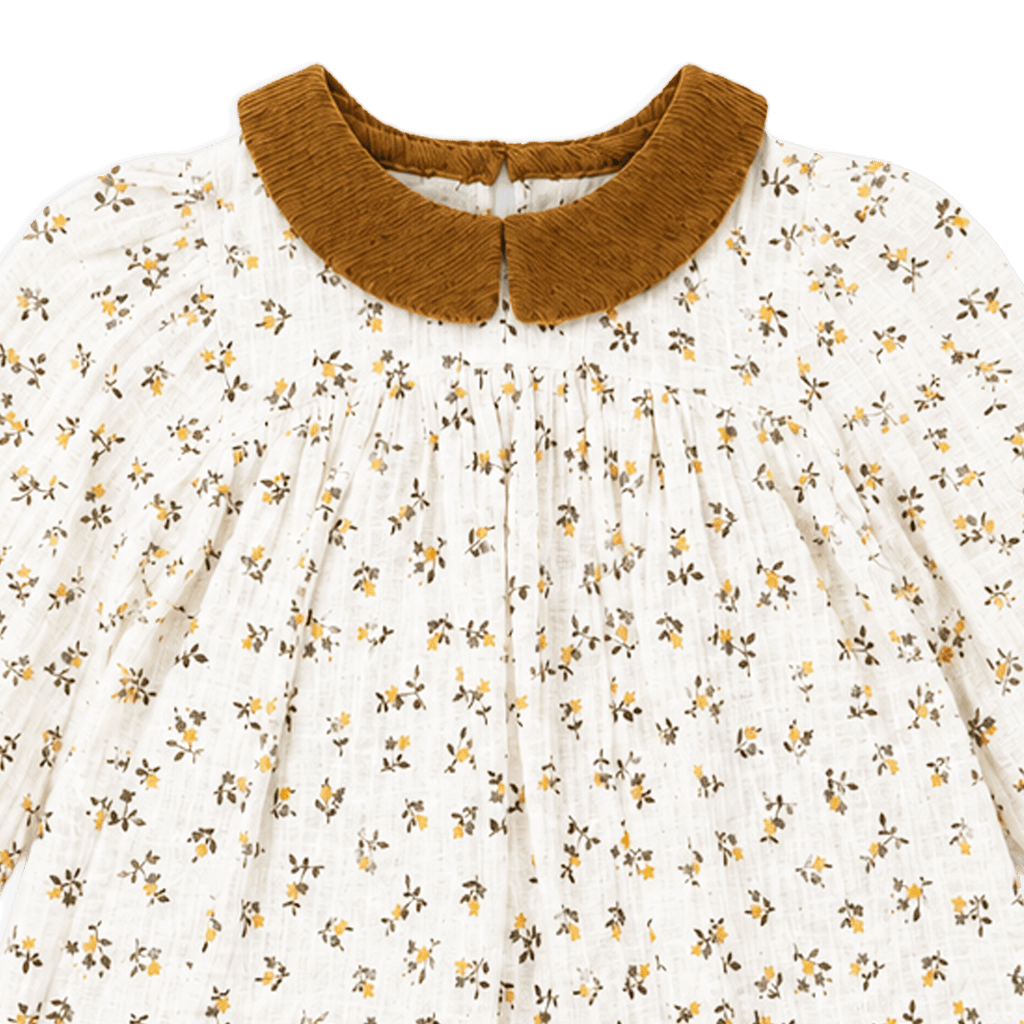 Ditsy Floral Baby Dress + Corduroy Bloomer Set