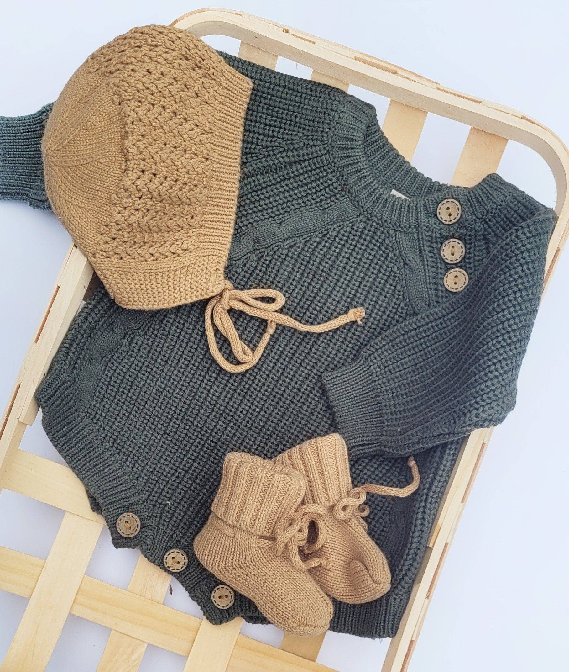Knitted Sweater Romper