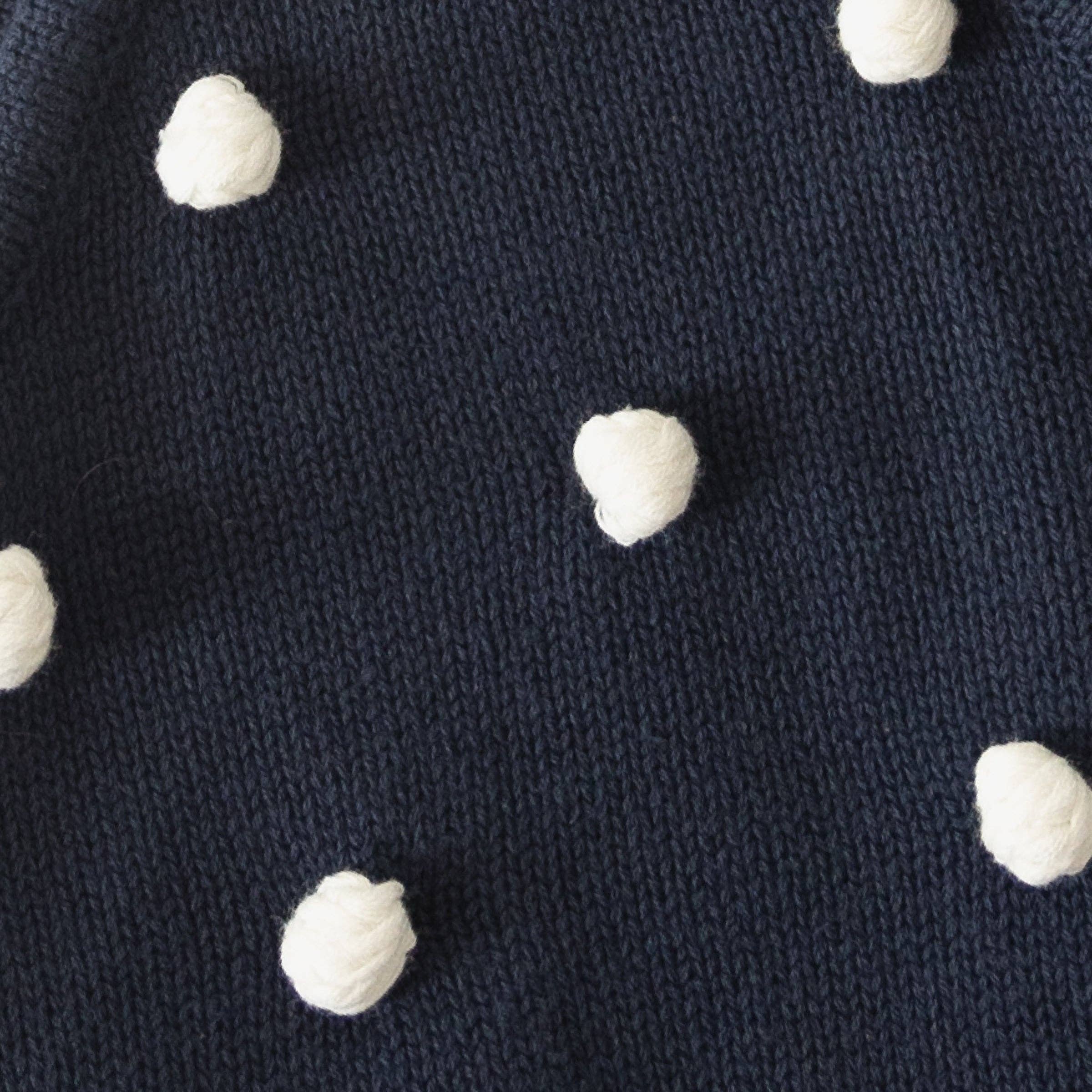 Polka Dot Knit Dress