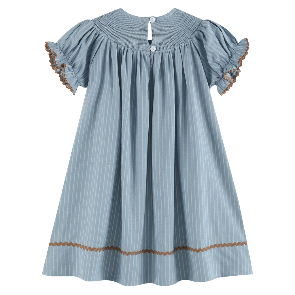 Puppy Smocked Dress