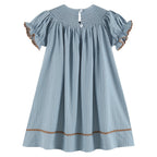 Puppy Smocked Dress