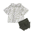 Lucille Floral Baby Dress & Bloomer Set