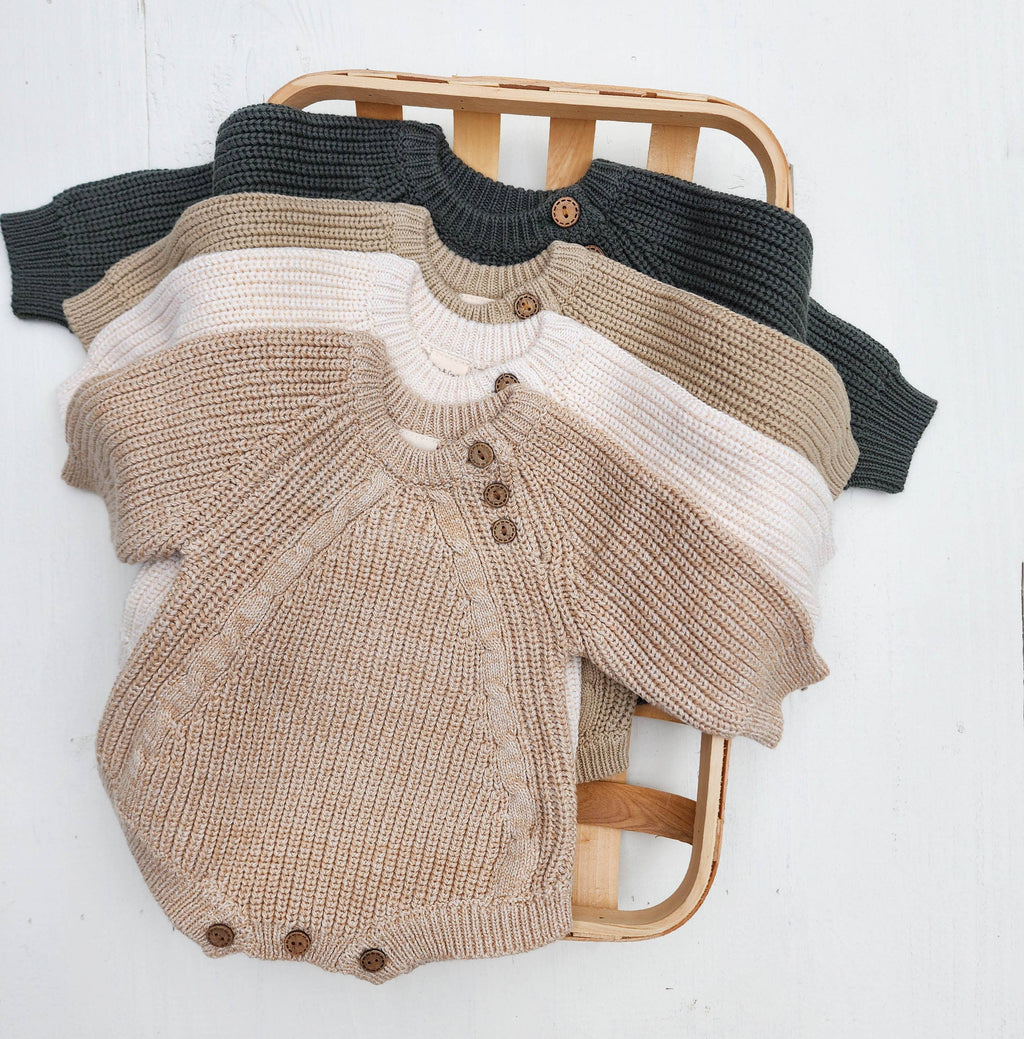 Knitted Sweater Romper