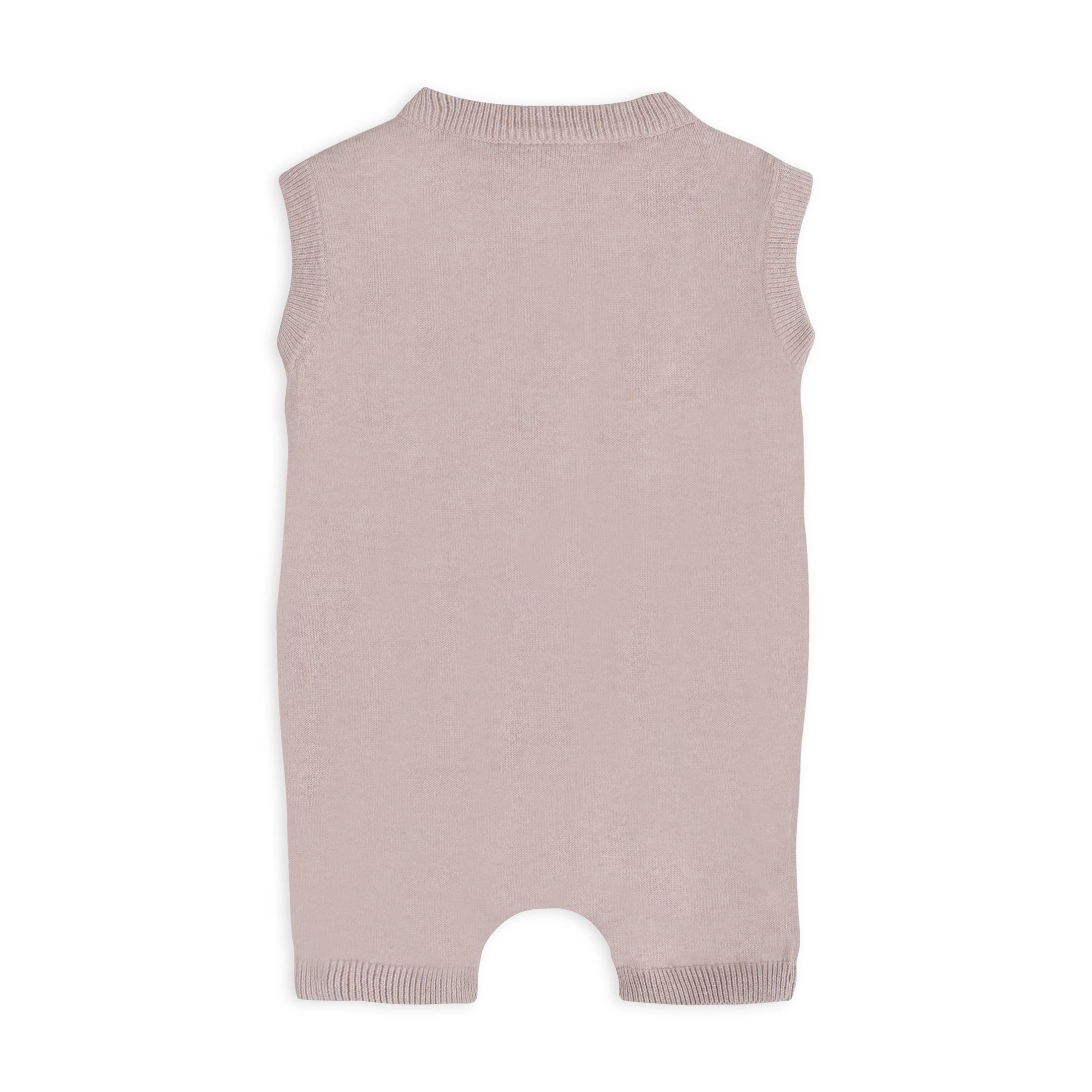 Paris Embroidered Baby Knit Romper