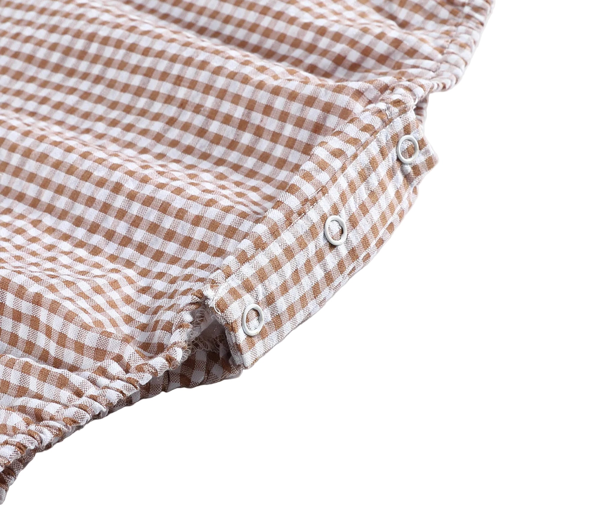 Gingham Fall Romper
