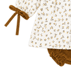 Ditsy Floral Baby Dress + Corduroy Bloomer Set