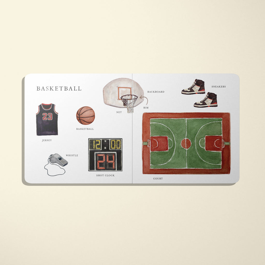 Our Big Book of Sports (Board Book)