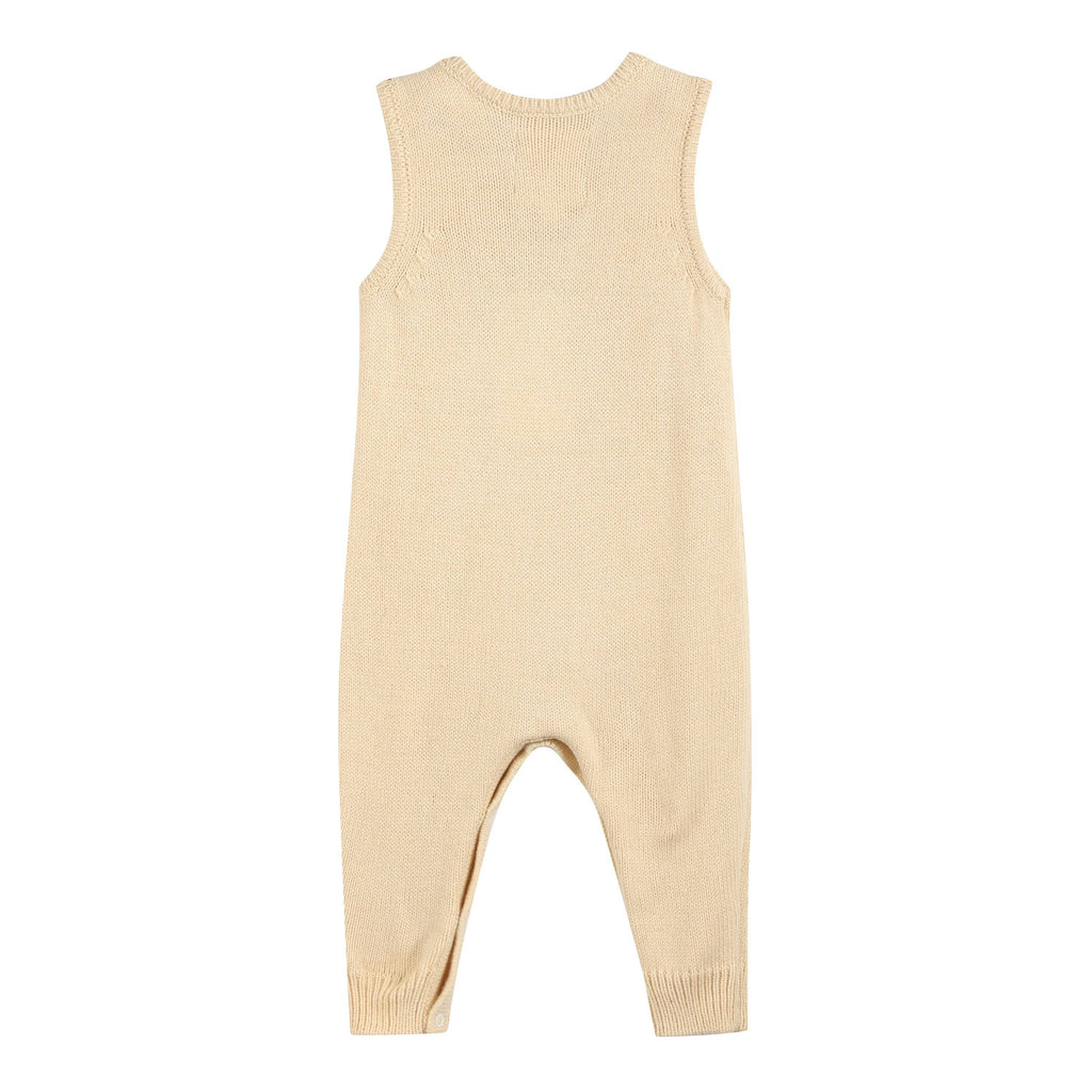 Pumpkin Knit Long Romper