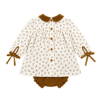 Ditsy Floral Baby Dress + Corduroy Bloomer Set
